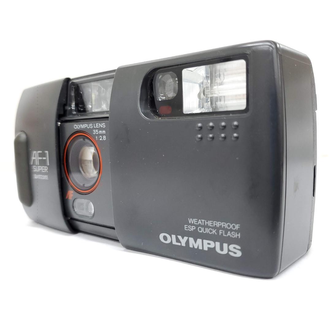 フィルムカメラ Olympus AF-1 SUPER F1219-398-12v p