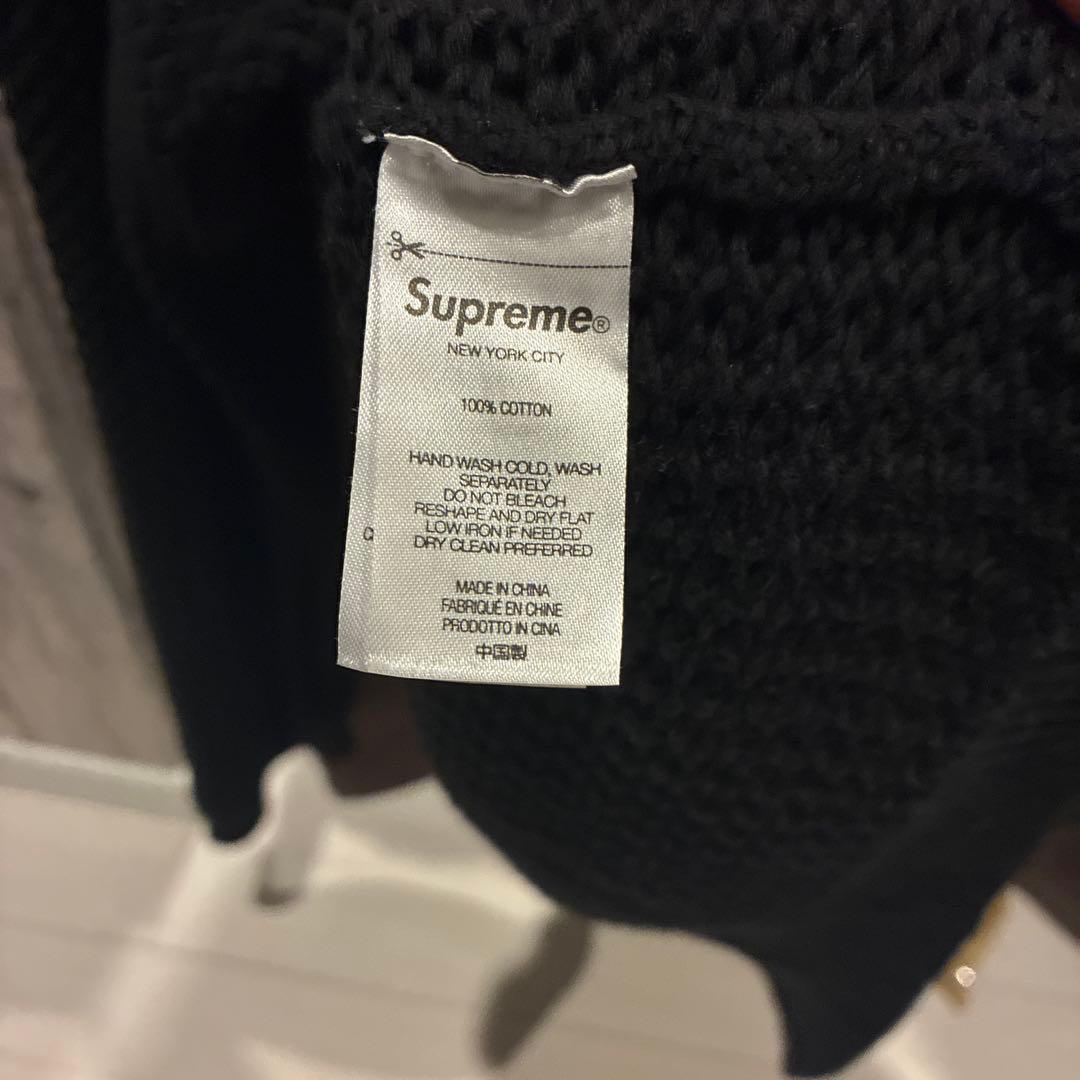 シュプリーム　スモールボックスロゴ コットンセーター