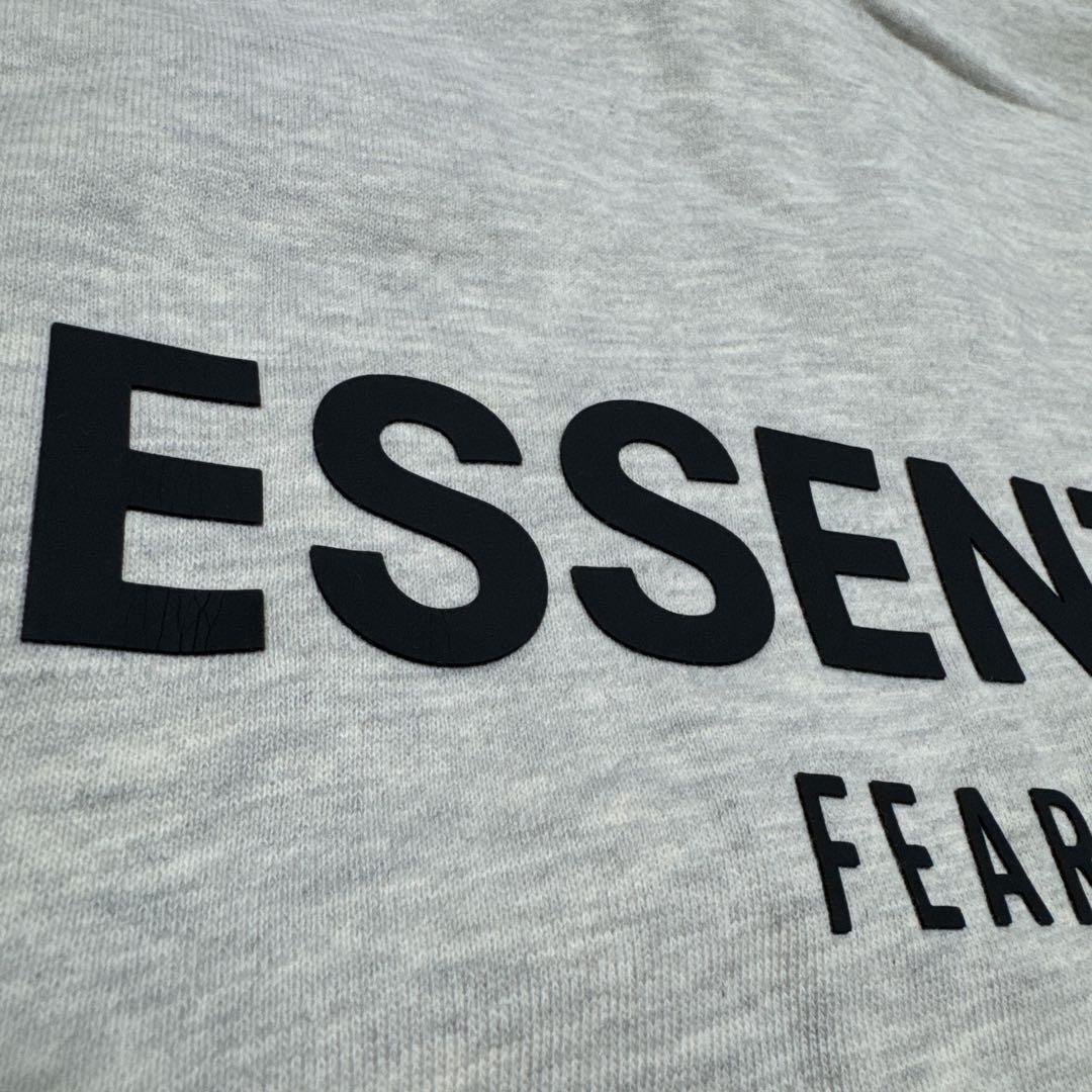 ESSENTIALS トレーナー ポロシャツ M グレー