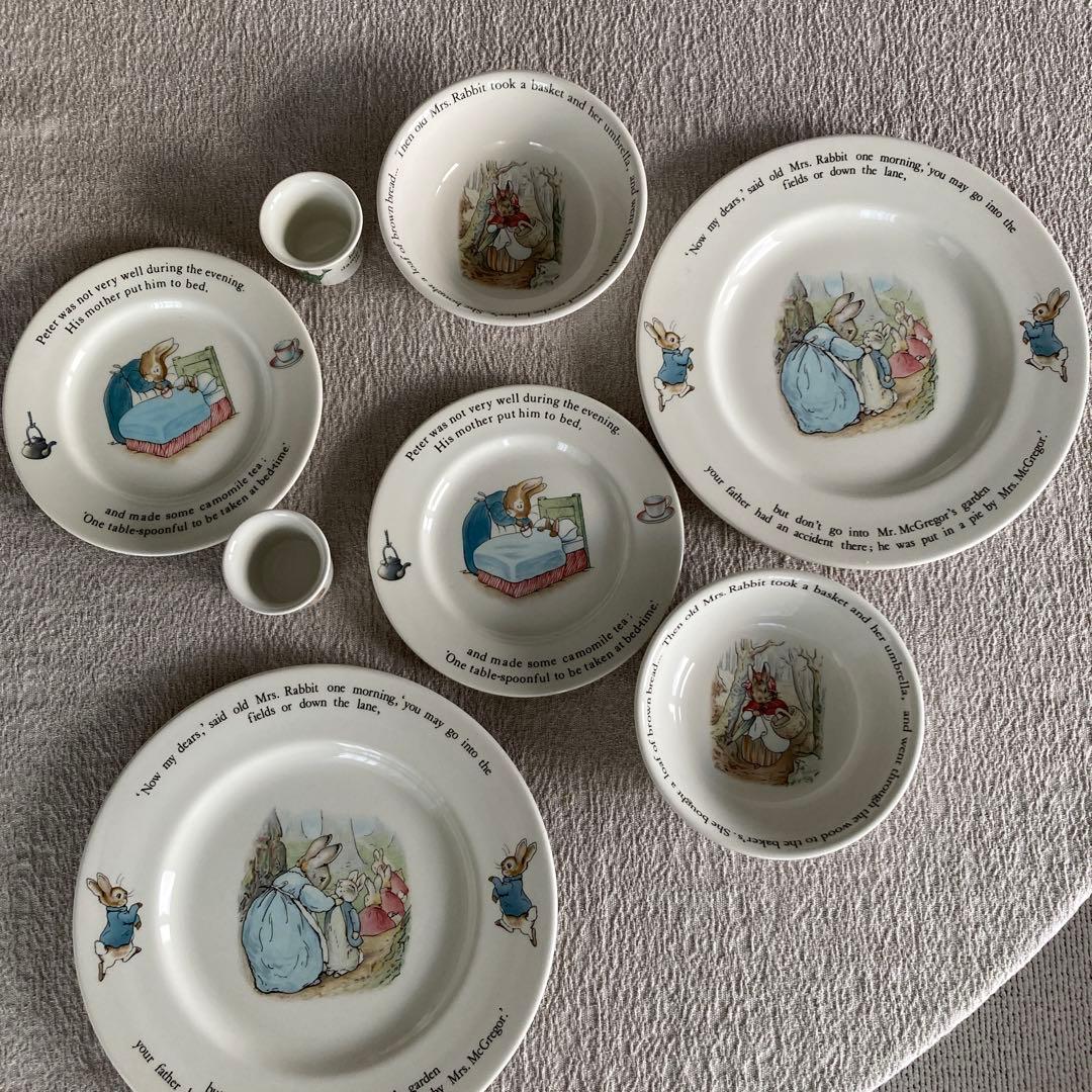 ピーターラビット Peter rabbit お食事8点セット