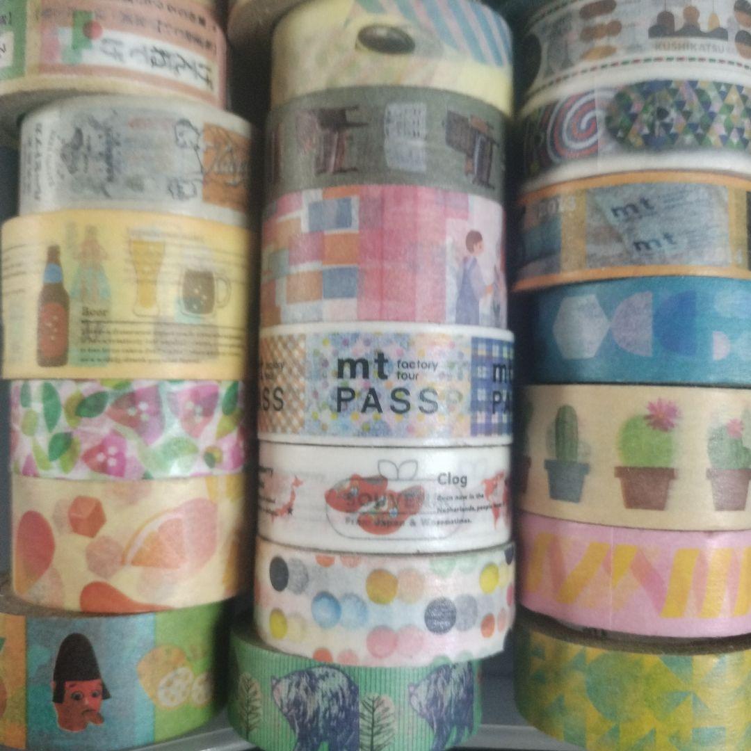 バラ売り可【イベント限定 ほぼ廃盤】mt カモ井 マステ 巻き売り 180前後