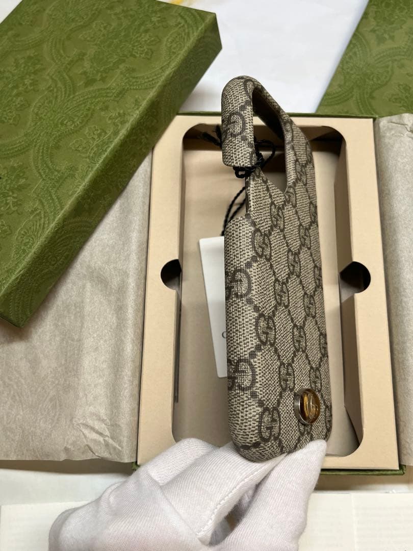 【新品未使用】GUCCI iPhone13 PROケース　オフディア　02