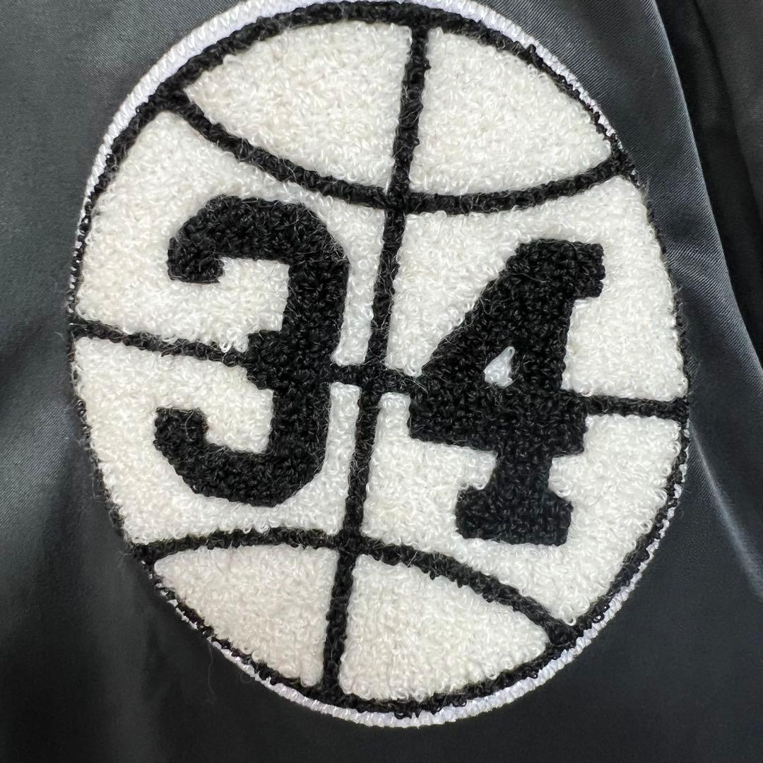 【カッズー】ナイキ ジョーダン✨️サテンジャケット　スタジャン　刺繍ロゴ