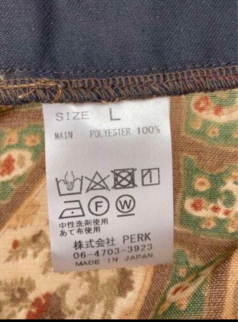 24ss INK tyrolean shirt jkt インク　Lサイズ