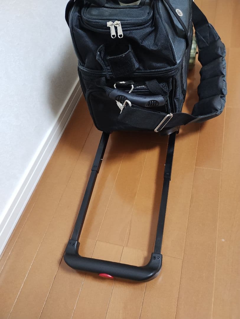 PRO-AM ボウリング用バッグ キャスター付き ABSとマイボール15ポンド