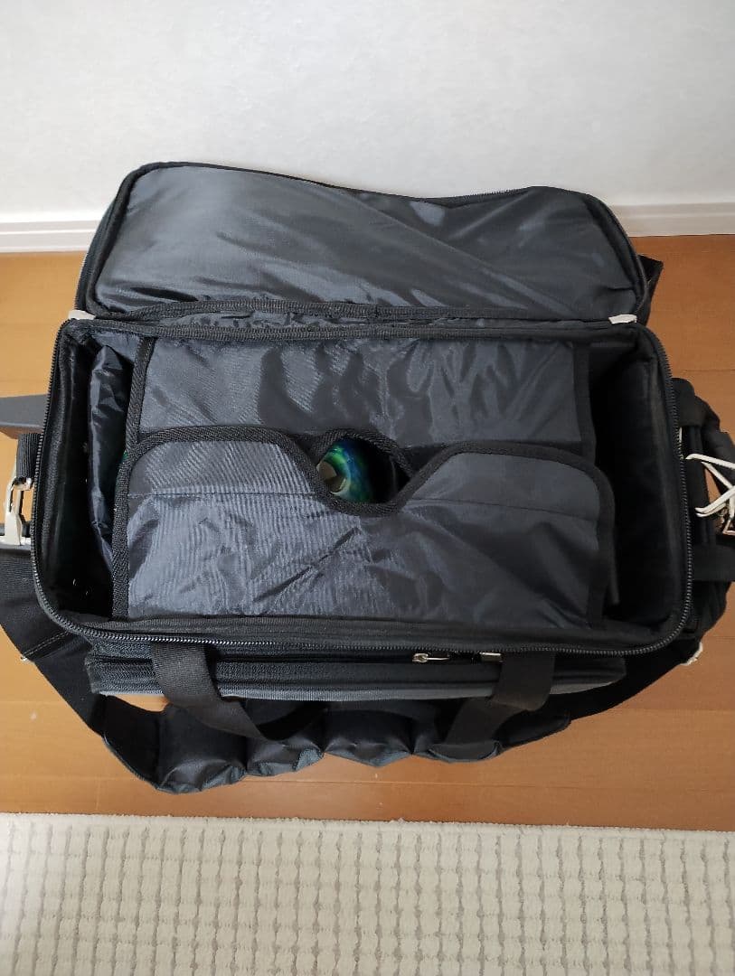 PRO-AM ボウリング用バッグ キャスター付き ABSとマイボール15ポンド