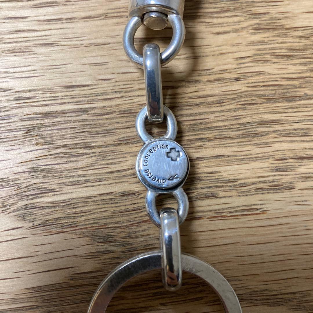 希少　オールド　ガルニ　GARNI キーホルダー　シルバー　DC ケース付き