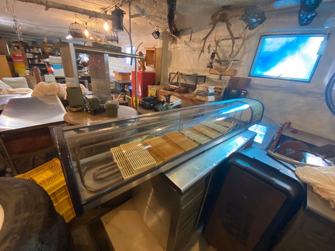 冷蔵ショーケース　ネタケース動作確認済み大穂製作所OH-2000２mサイズ送料込