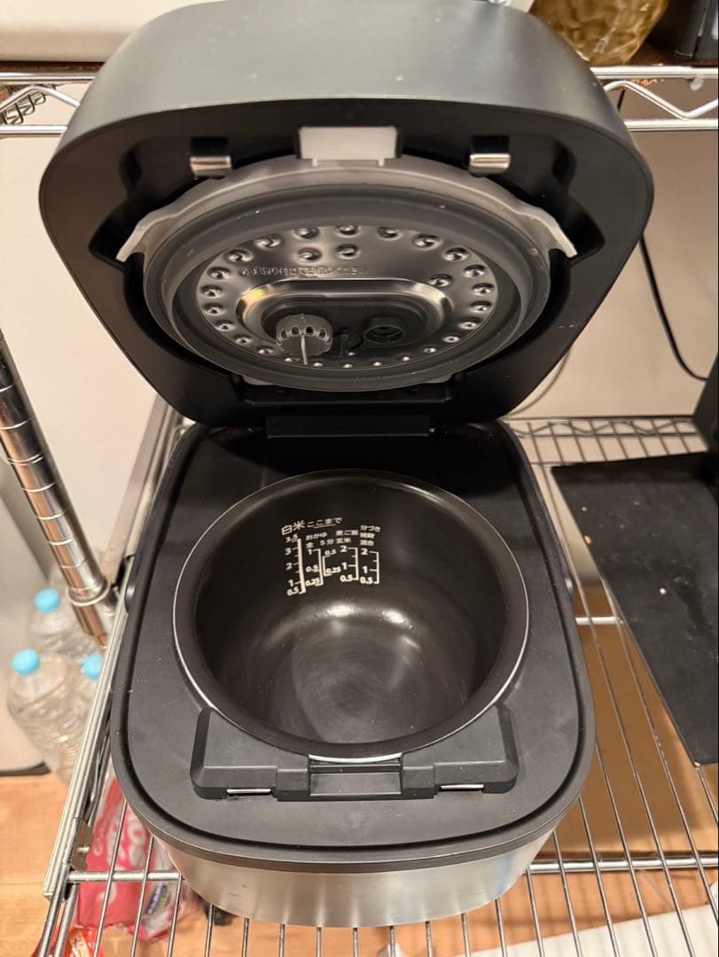 8月末前まで　TOSHIBA RC-6PXR-K 3.5合　圧力IH 炊飯器