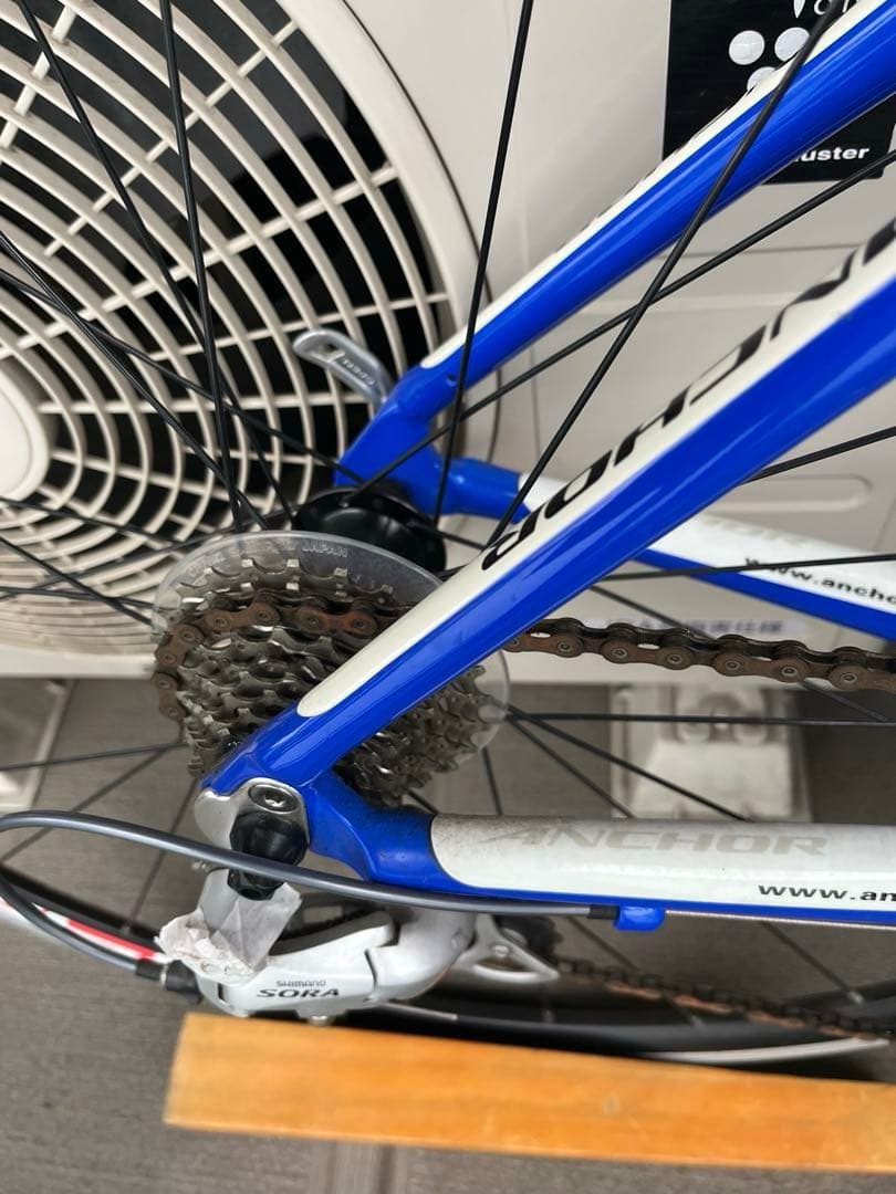 ANCHOR ロードバイク　青白RA5