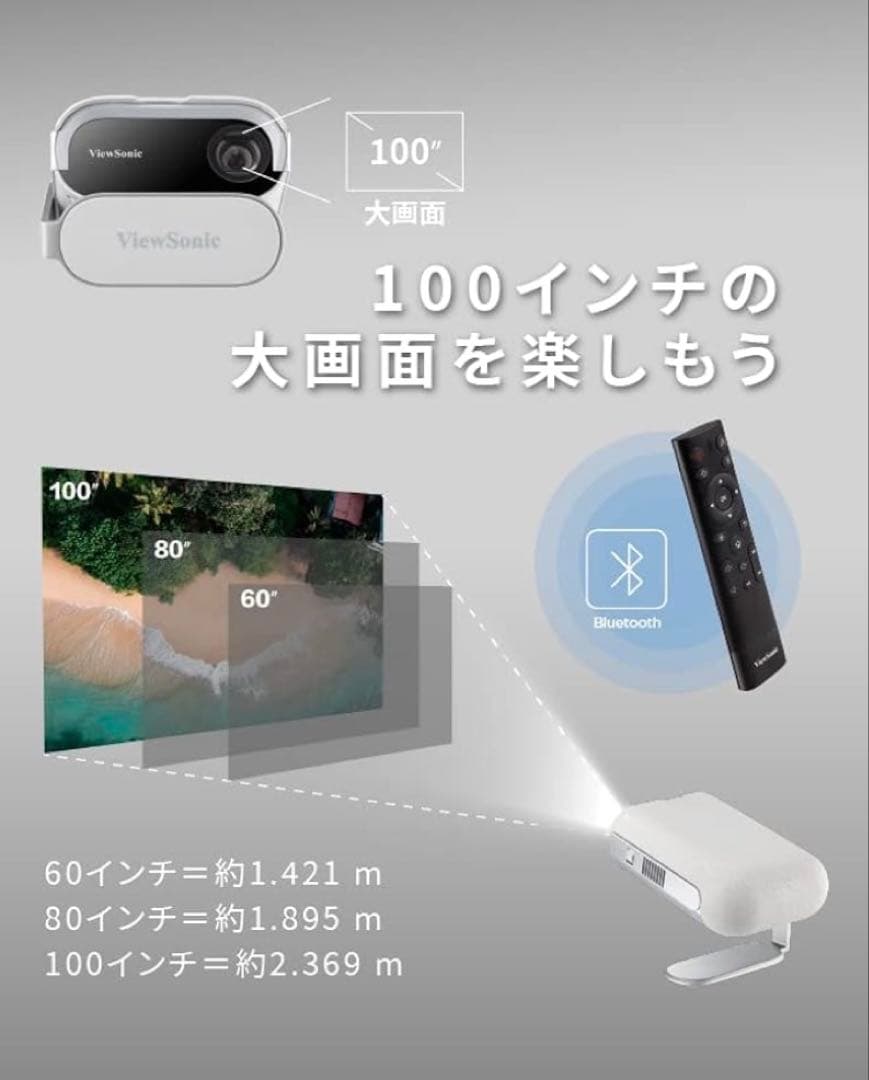 ViewSonic M1 Pro LED モバイルプロジェクター