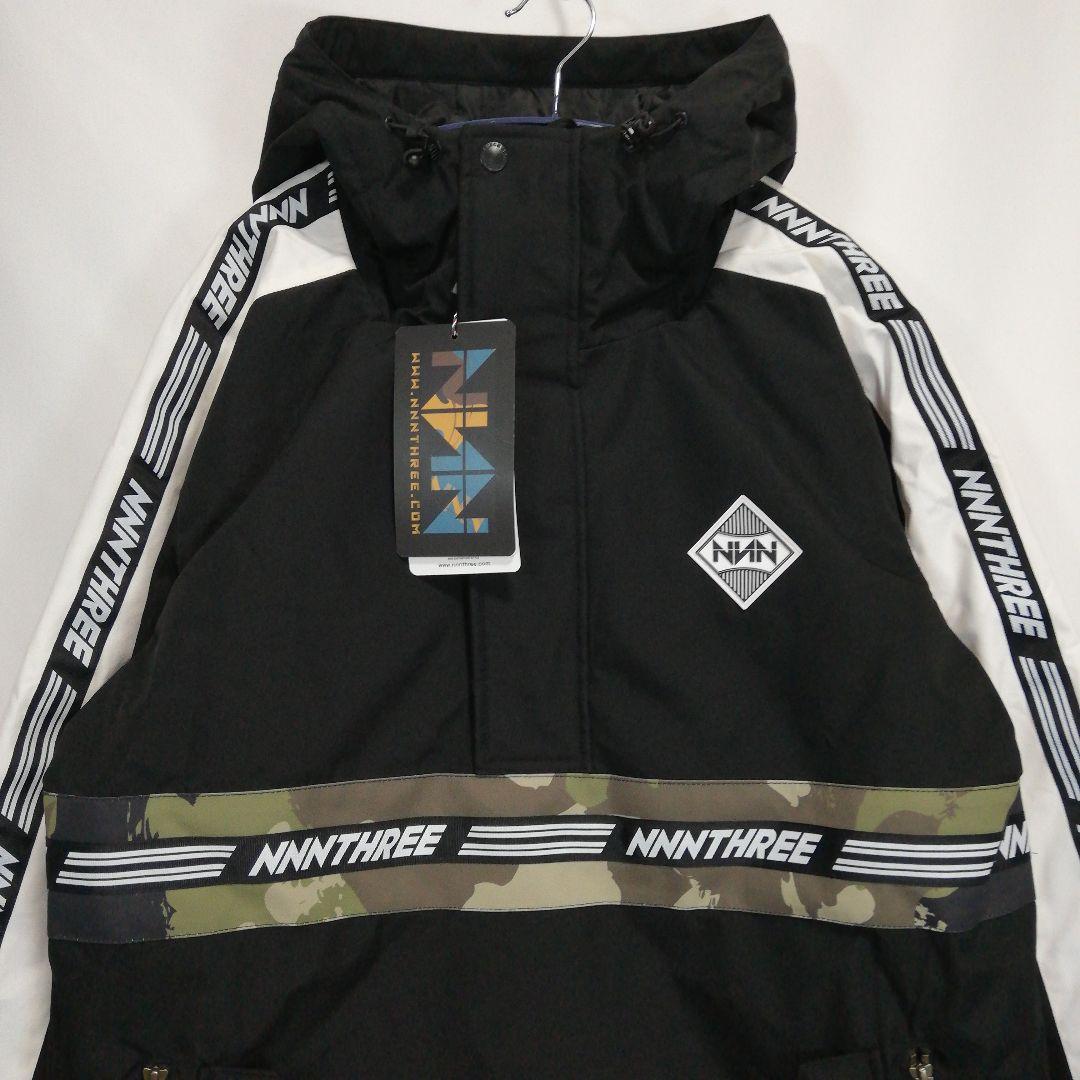 NNN アノラック スノボウェア スノーボード ジャケット ブラック エヌスリー