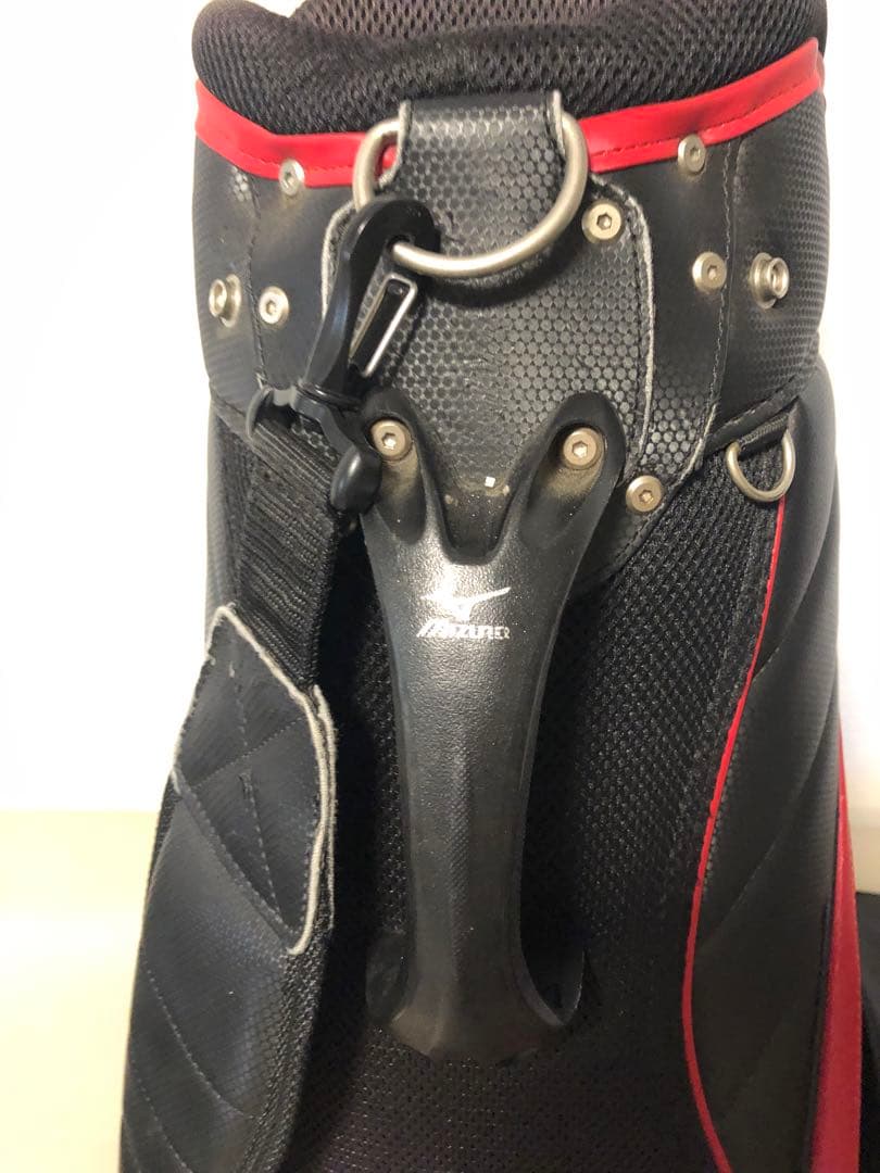 【送料込み】MIZUNO ミズノ　キャディバッグ　ゴルフバッグ　ブラック　メンズ