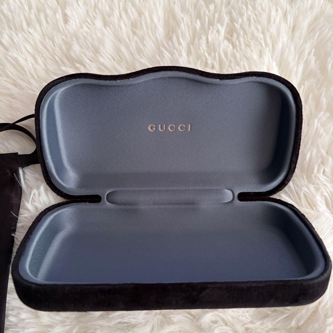 美品　グッチ GUCCI GG1470OJ サングラス　ブラック