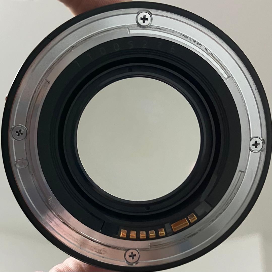 Canon EF 50mm f1.4 USM キレイ 前後キャップ、純正フード付