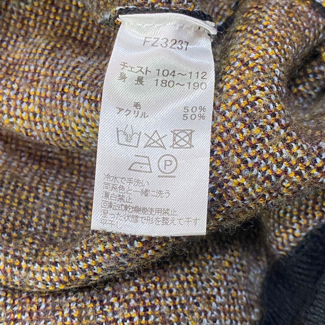 FRED PERRY x BEAMS アーガイルニット XLサイズ