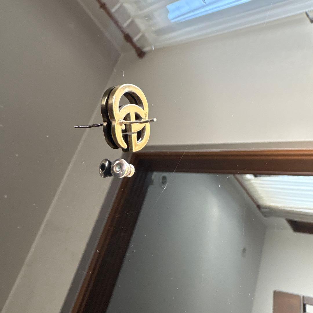 GUCCI earring グッチピアス GGマーモント 片耳のみ