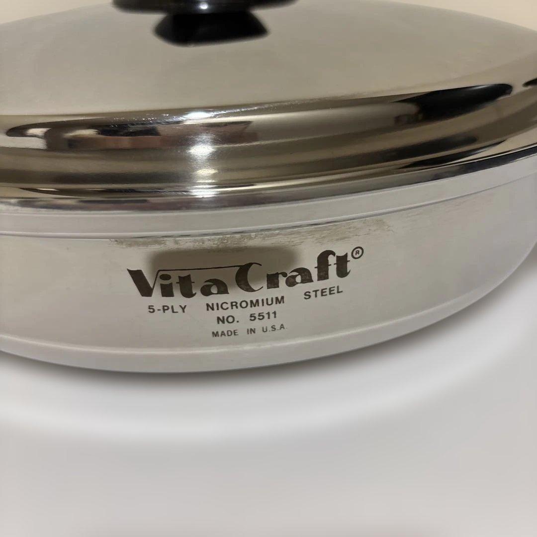 VitaCraft 5層フライパン28.5cmステンレス