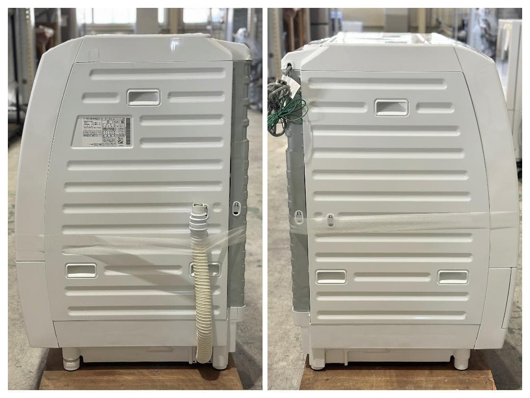 ■日立■ドラム式洗濯乾燥機　10/6kg　BD-SG100GL-W　2021年製