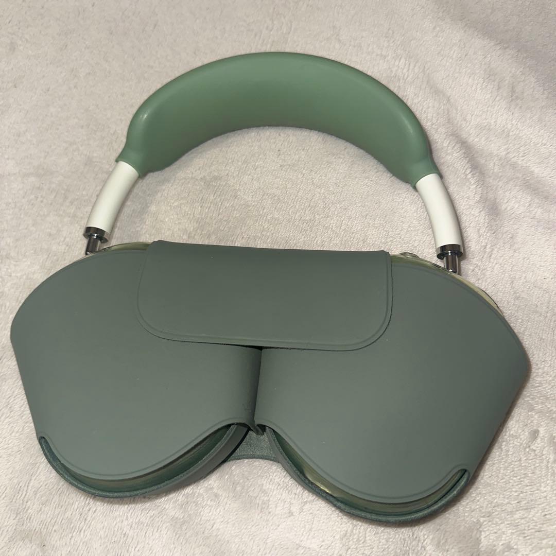 美品　Apple Airpod Max ワイヤレスヘッドホン　カバー付き