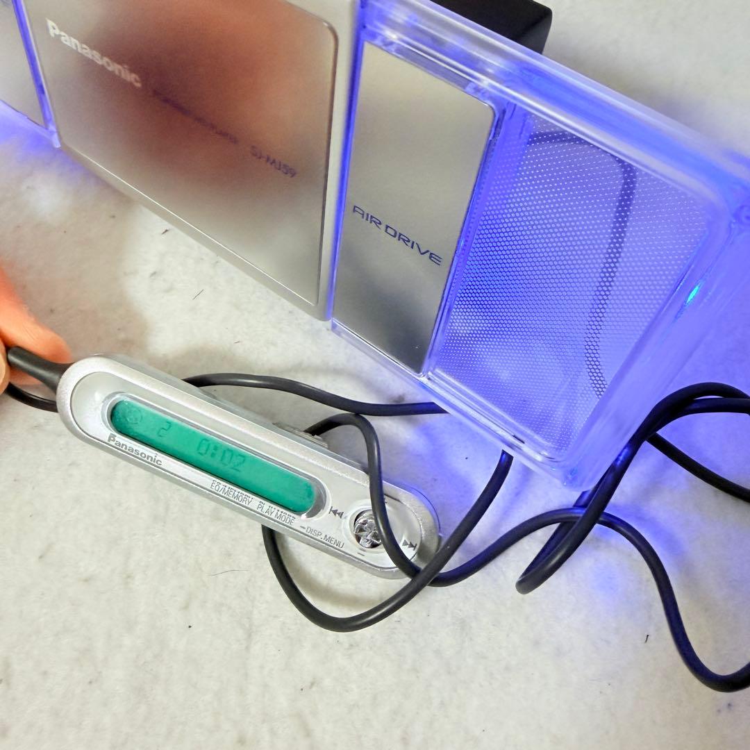 Panasonic SJ-MJ59 MDプレーヤー 箱付き 極美品 動作品
