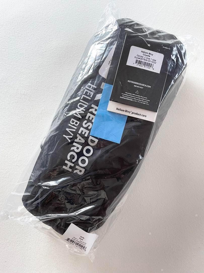 テント・タープ Outdoor Research Helium Bivy Coyote