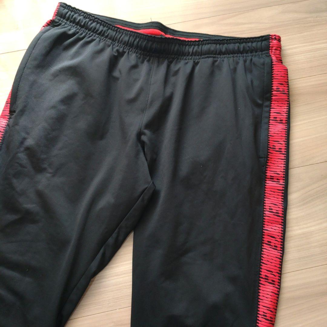 NIKE　ナイキ　パーカーパンツセットアップ　ジャージ　XLサイズ　赤黒