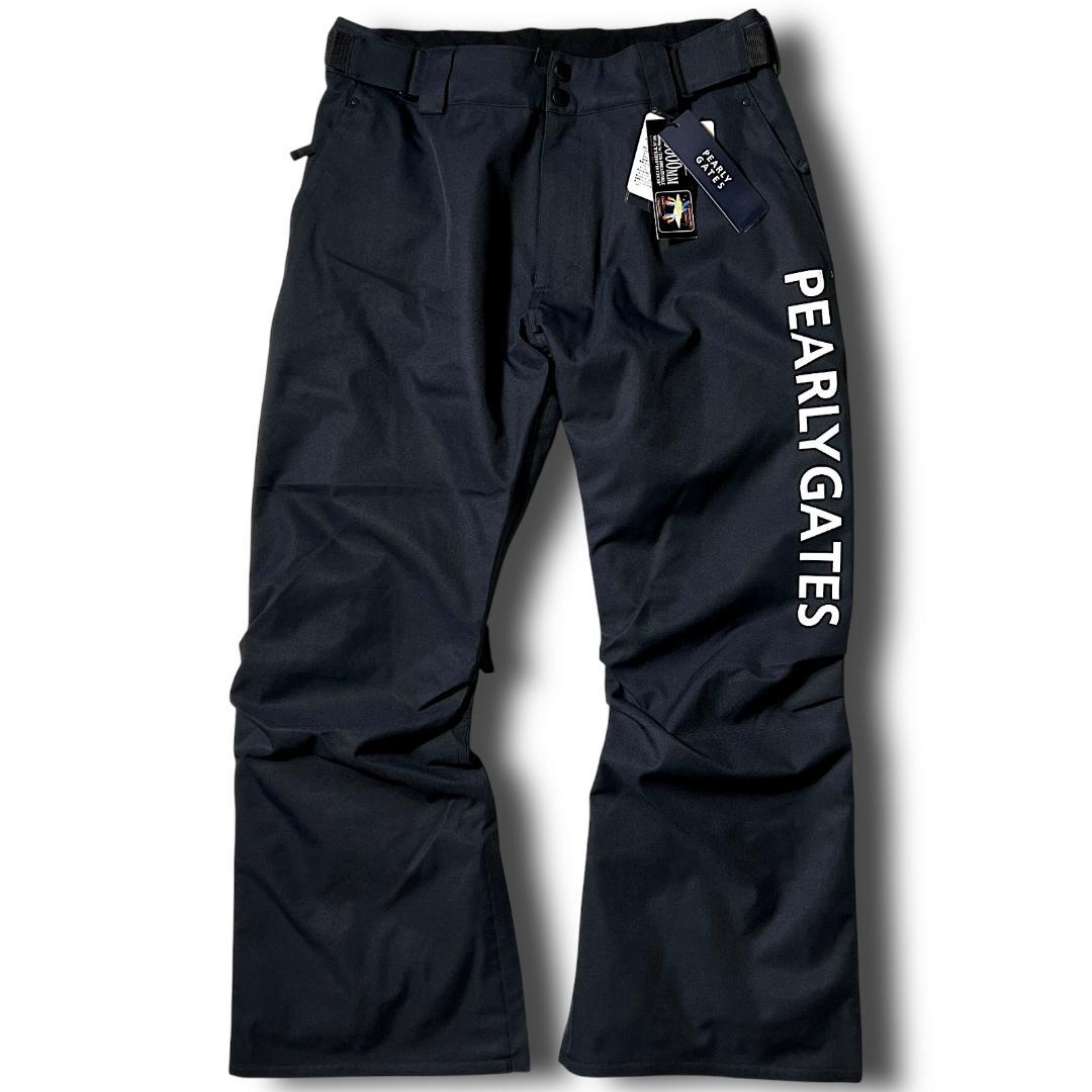 紺 パーリーゲイツ 定価3.9万 防汚防水防風 ストレッチ スノーウェア M