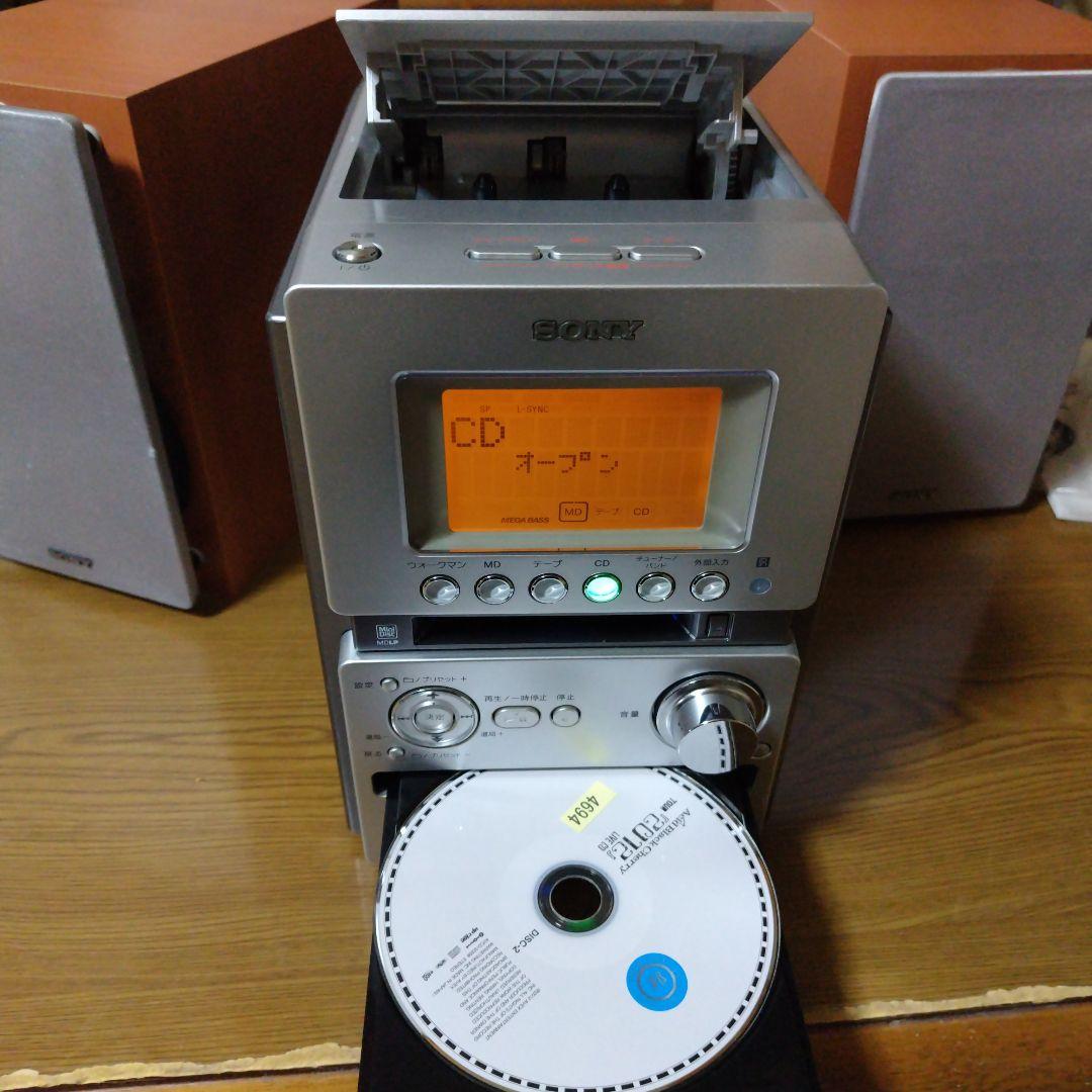 SONY ソニー　CMT-M35WM（ HCD-M35WM）ミニコンポ シルバー