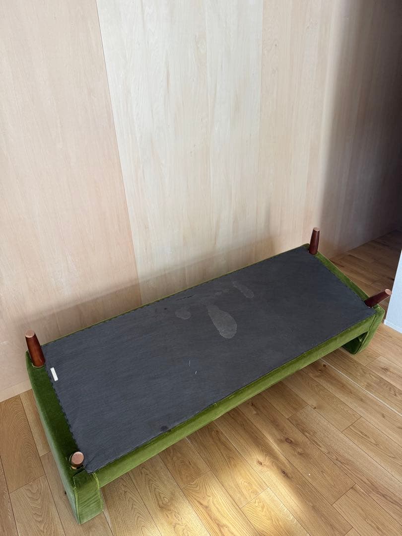 【本日限定値下げ】カリモク 60 ロビーチェア3シータ モケットグリーン