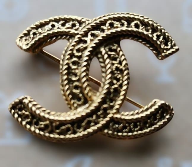 CHANEL シャネル　ブローチ　ココマーク　ヴィンテージ