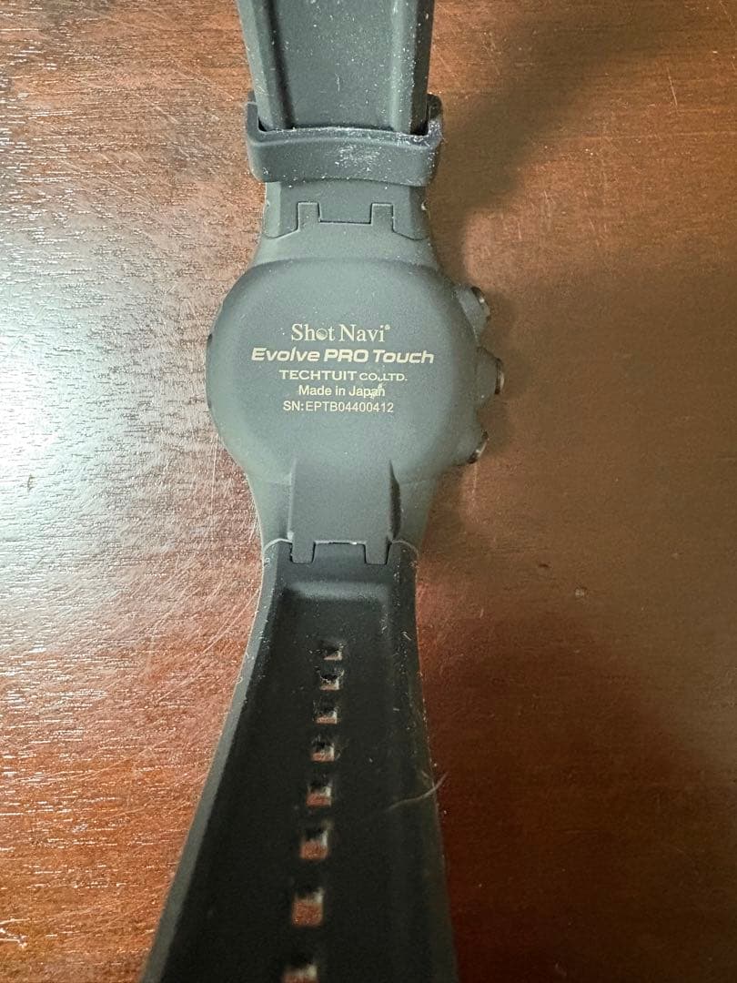 Shot Navi Evolve PRO Touch GPS ウォッチ　黒