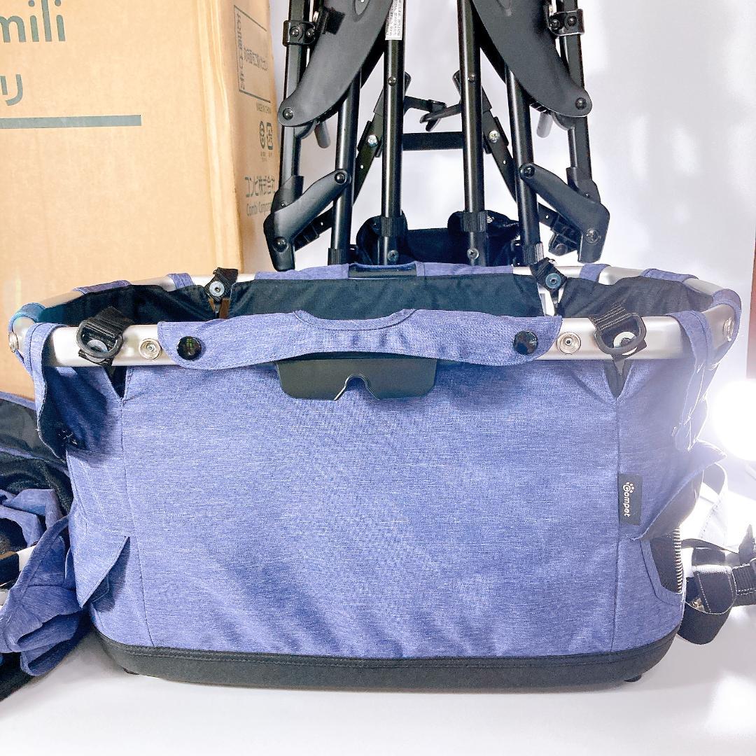 ペットカート コムペット ミリミリ EG ネイビー ブルー　|2136|