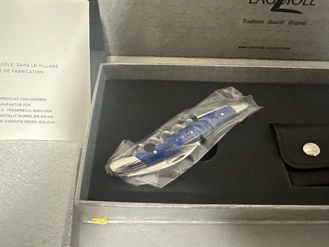 Forge de Laguiole × Opus Oneソムリエナイフ