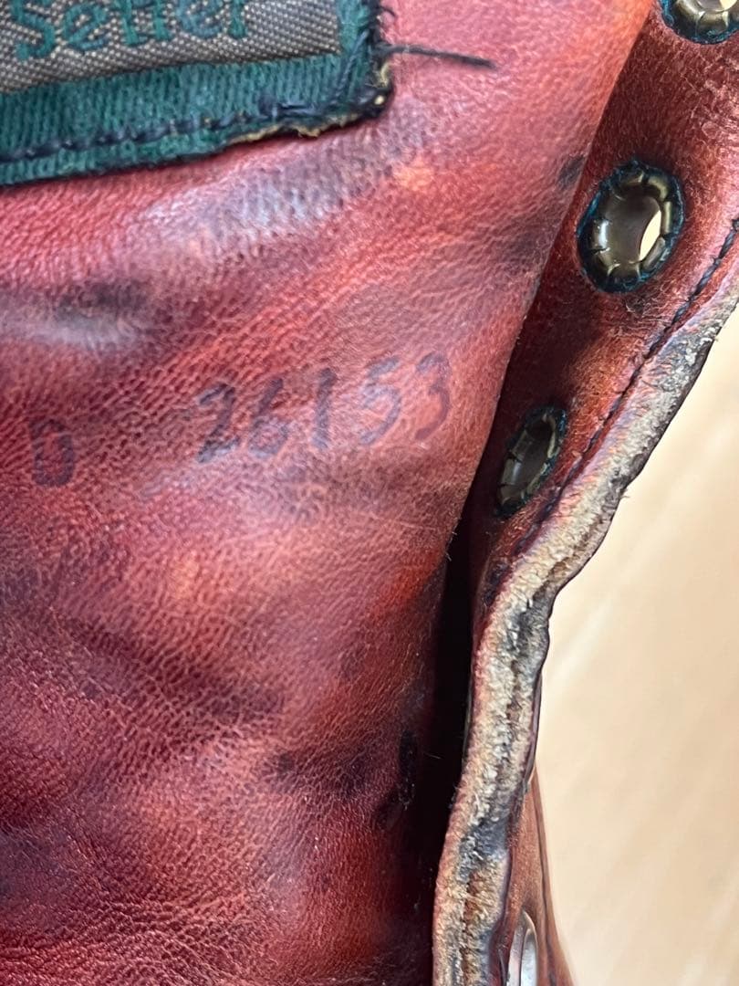 レッドウィング 875 7.5D 94年製 サイド刻印有り 半円犬タグ　8875