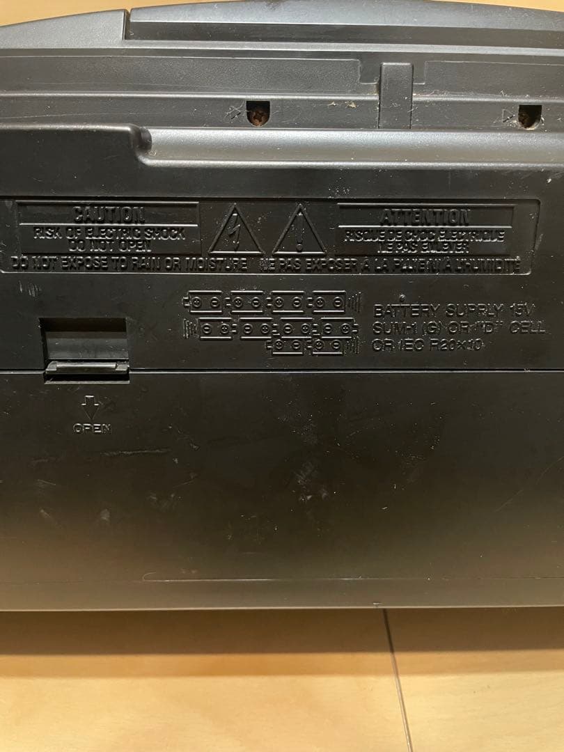 希少★日立 Lo-D ラジカセ CX-W800 EDITBORG バブルラジカセ