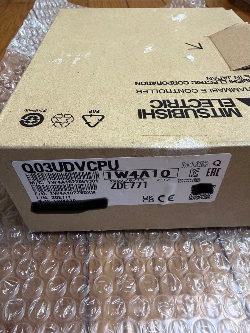 三菱電機　Q03UDVCPU シーケンサ　新品