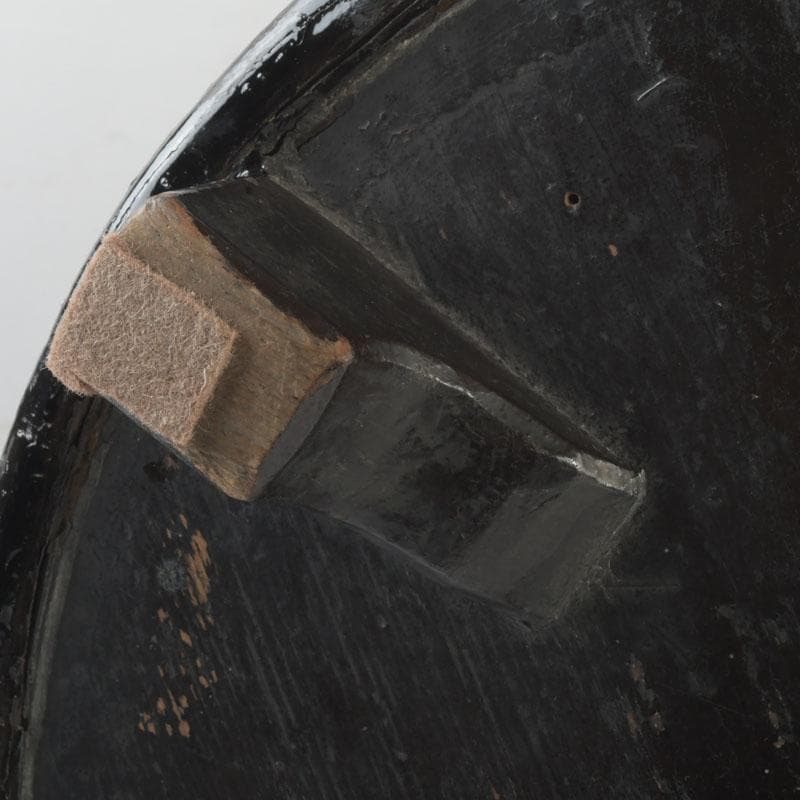 時代古民具　根来塗　三足桶　M　9839A