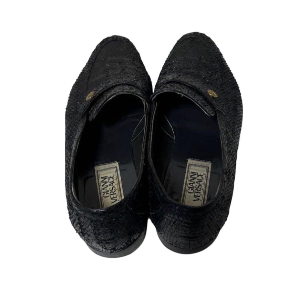 80s ~ 90s Gianni Versace ローファー 25.5~26