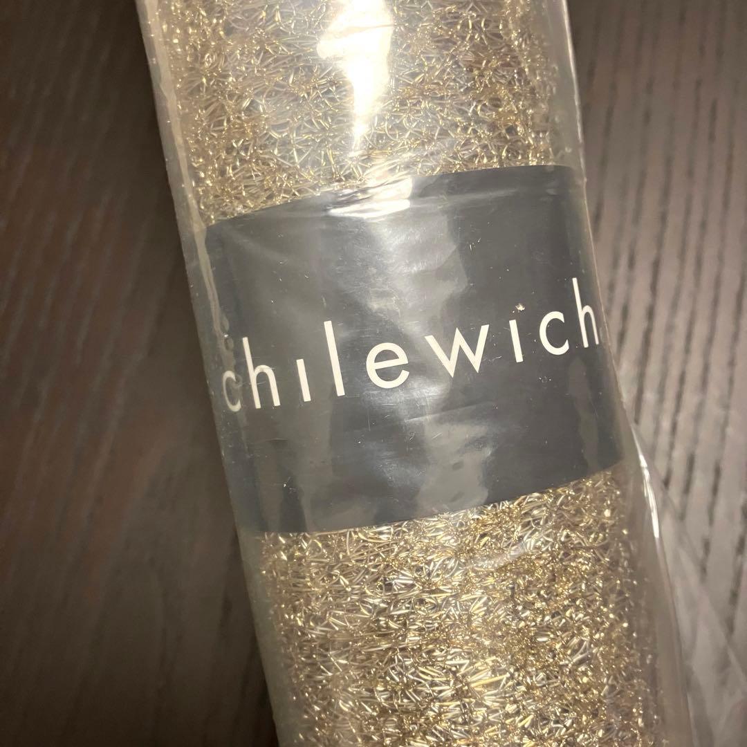 チルウィッチ テーブルランナー メタリックレース