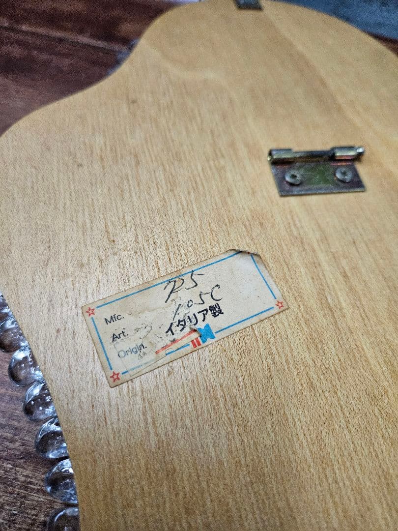 ヴィンテージ ベネチアンガラス 壁掛け ウォールミラー 鏡 イタリア製