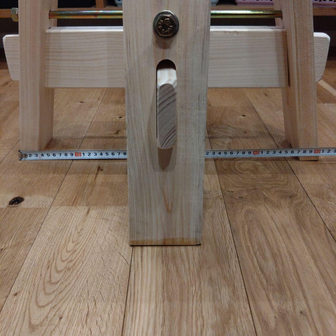 ナガノ産業 餅つき 石臼用木台 高さ36cm