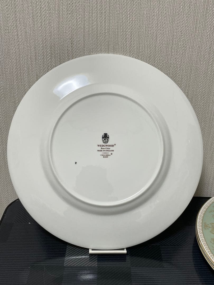 ウェッジウッド　コロンビアセージグリーン　ディナープレート27.5cm