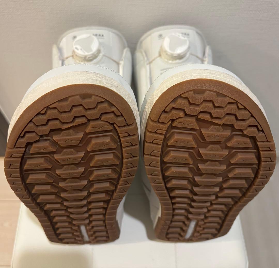 RIDE HERA ホワイト ブーツ ダブルボア 22~22.5cm