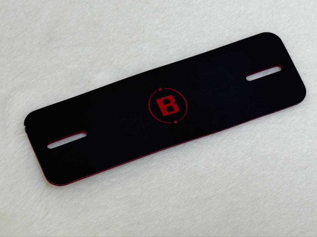 希少‼︎レザーワッペンBRIEFINGブリーフィング 黒 メンズ S【未使用】