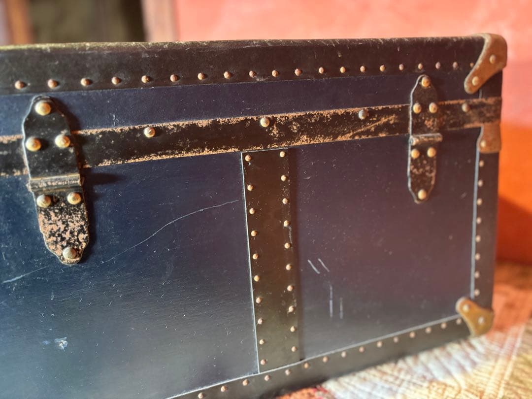 アンティーク　船トランク（スティーマートランク）