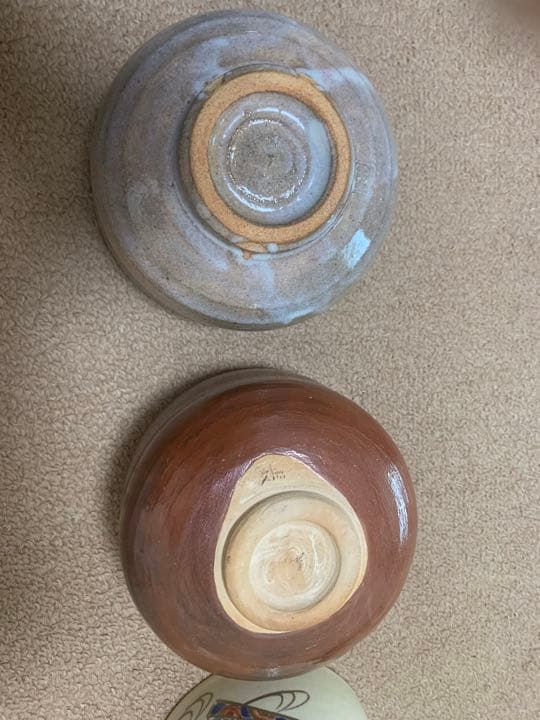 九谷焼などの日本の伝統的な茶碗9点セット