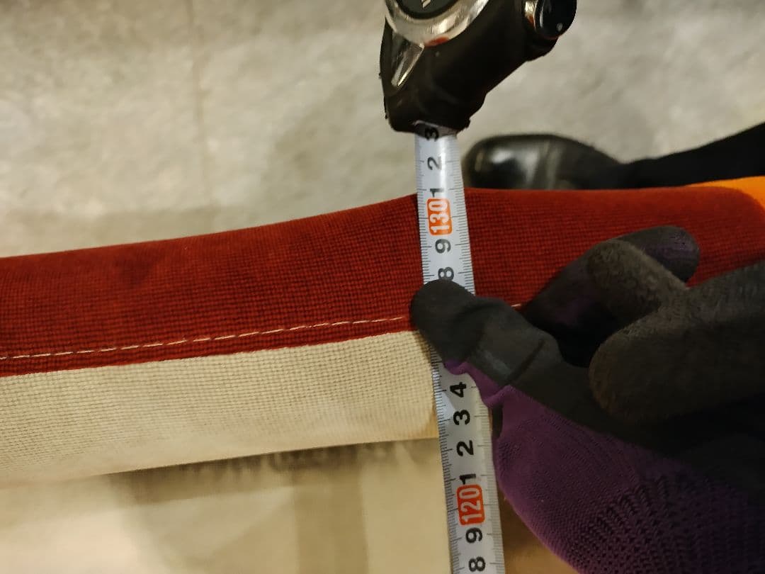 パッチワークデザイン　ソファー　二人掛け