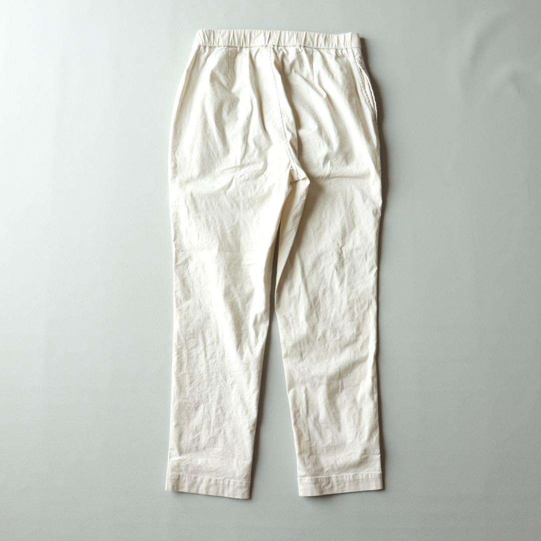 5165【極美品】45R ストレッチパンツ リネン サイズ3