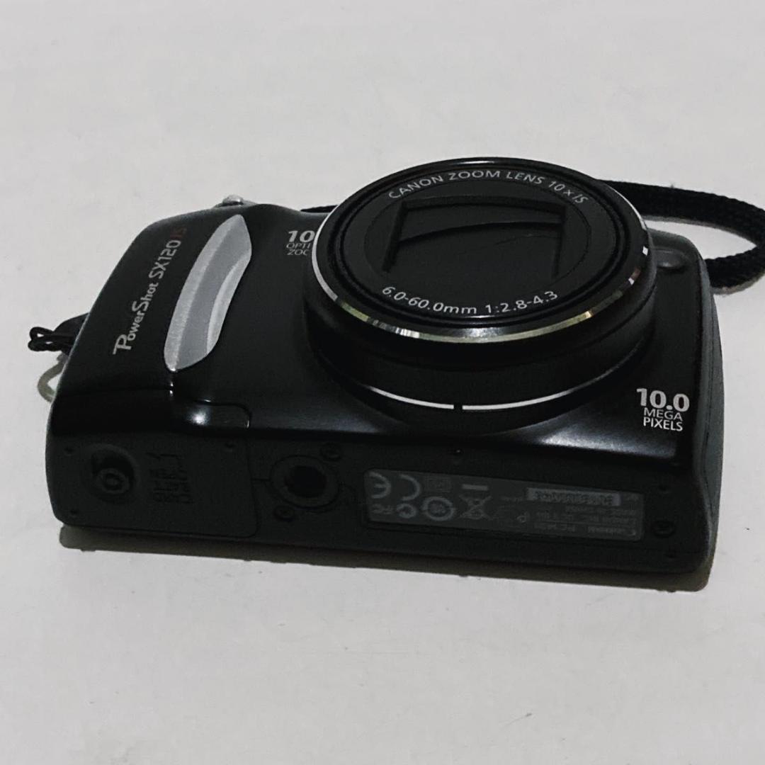 【美品】Canon PowerShot SX120 IS キヤノン デジカメ